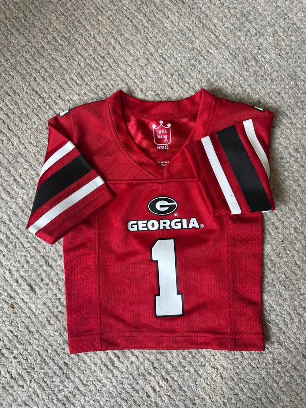 Georgia Bulldogs Kids Football Jersey
